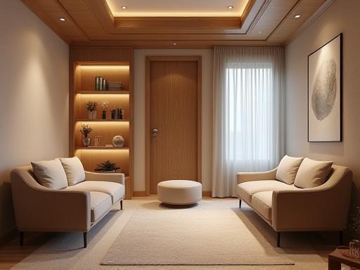 Interior of a modern, welcoming therapy room