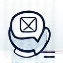 Contact icon representing reaching out